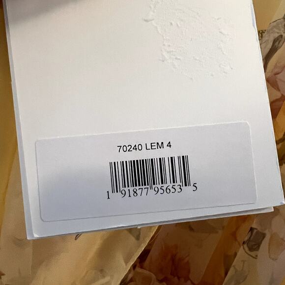 Mac Duggal 70240 Floral Empire Waist Ruffled Mini Dress size 4 UB - Picture 7 of 10